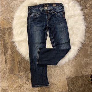 Silver Santorini Capri size 28